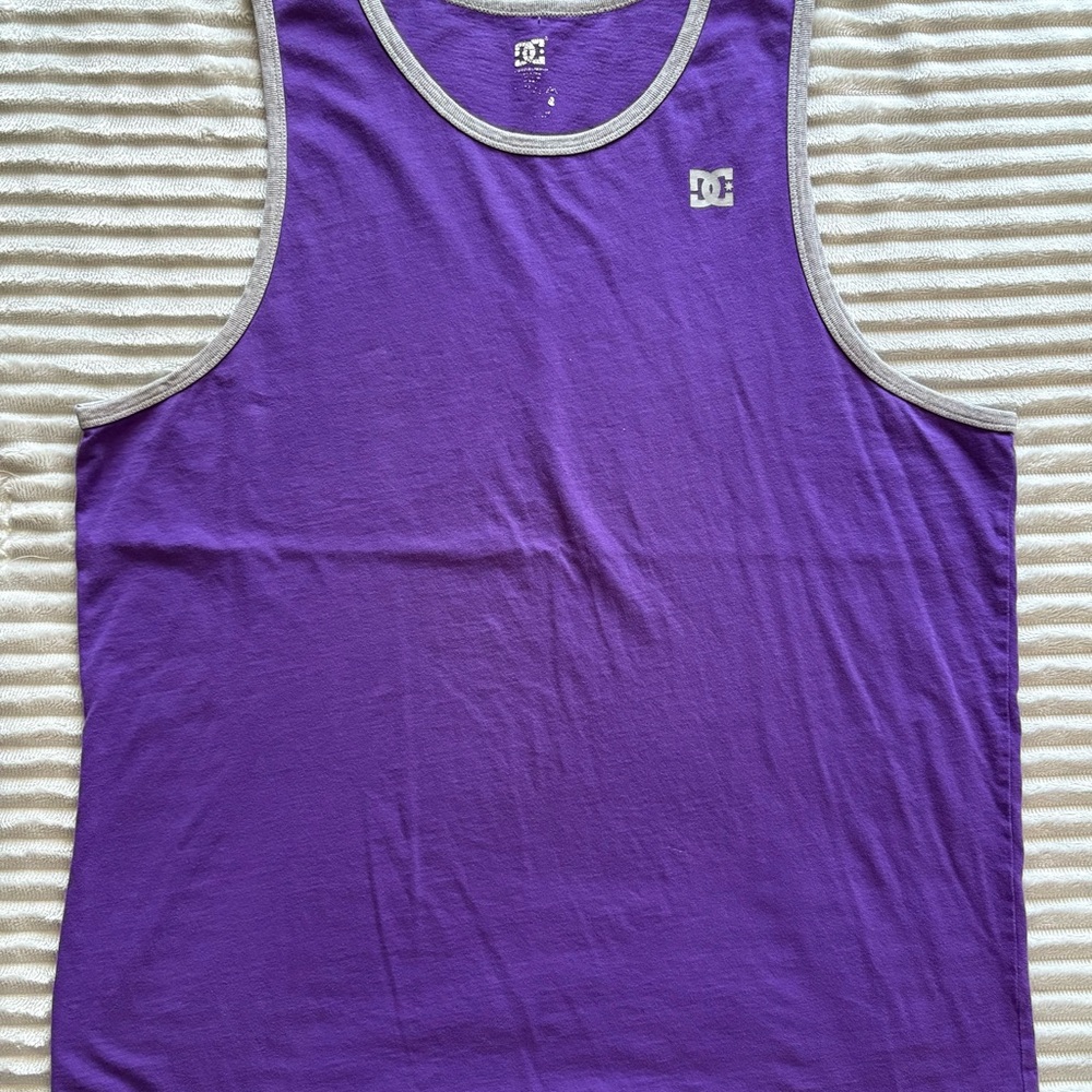 DC Men's Purple Tank Top